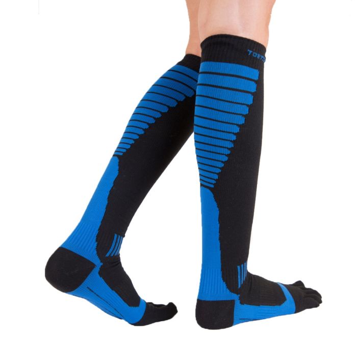 Yoga Socks Sports Cotton Compression Socks Open Toe Compression