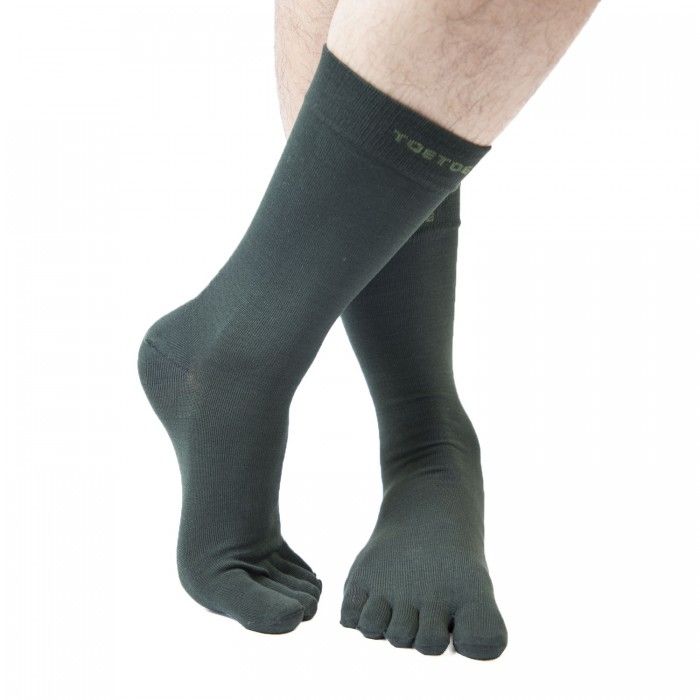 Buy wholesale TOETOE® Essential Everyday Men Argyle Cotton Toe Socks -  Grey-Light-Blue