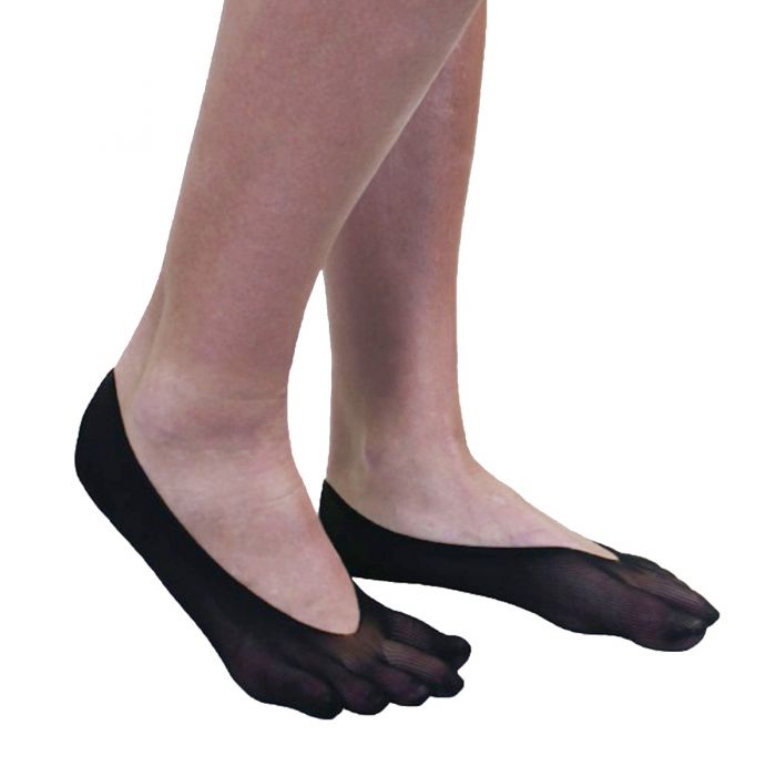 2PP Toe Cover Nude/Black