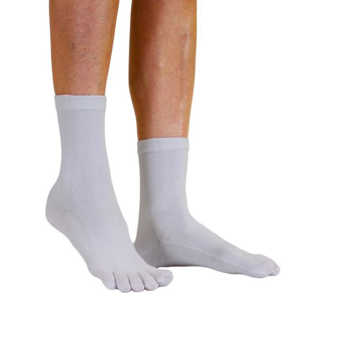 TOETOE® Socks - Liner Ankle Toe Socks White
